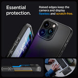 Spigen iPhone 15 Pro Deksel Thin Fit Svart