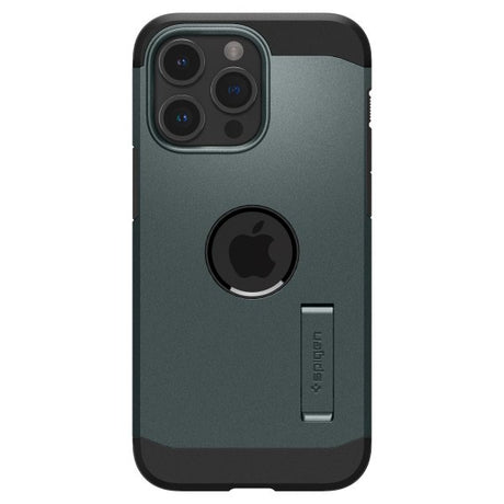 Spigen iPhone 15 Pro Deksel Tough Armor MagFit Abyss Green