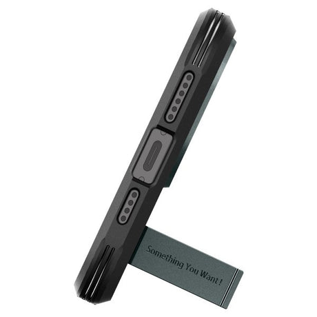 Spigen iPhone 15 Pro Deksel Tough Armor MagFit Abyss Green