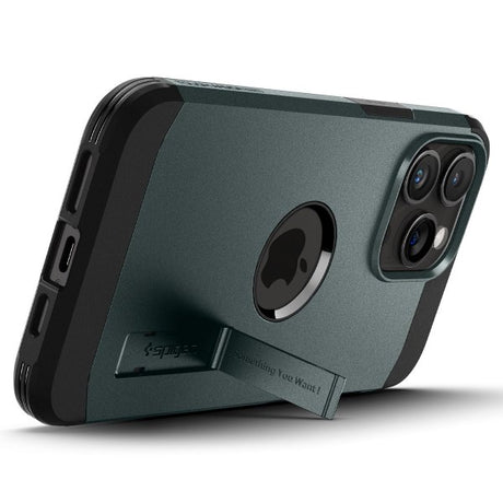 Spigen iPhone 15 Pro Deksel Tough Armor MagFit Abyss Green