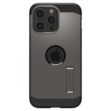 Spigen iPhone 15 Pro Deksel Tough Armor MagFit Gunmetal