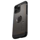 Spigen iPhone 15 Pro Deksel Tough Armor MagFit Gunmetal