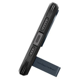 Spigen iPhone 15 Pro Deksel Tough Armor MagFit Metal Slate