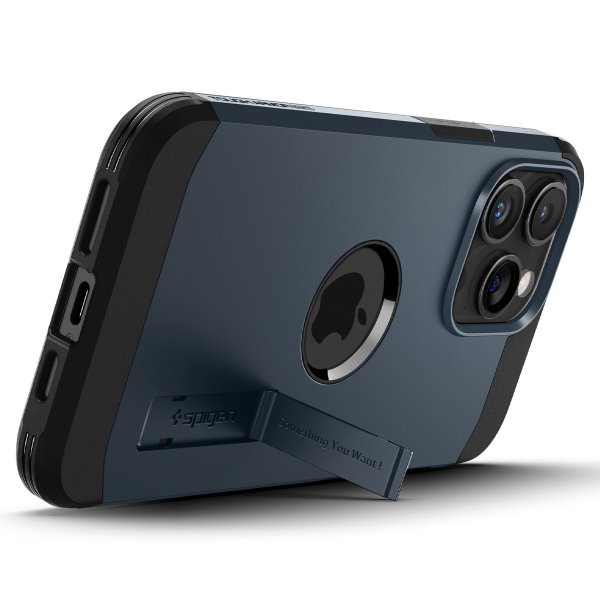 Spigen iPhone 15 Pro Deksel Tough Armor MagFit Metal Slate