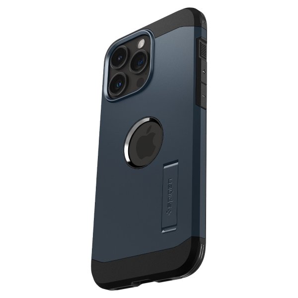 Spigen iPhone 15 Pro Deksel Tough Armor MagFit Metal Slate