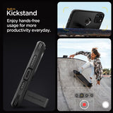 Spigen iPhone 15 Pro Deksel Tough Armor MagFit Svart
