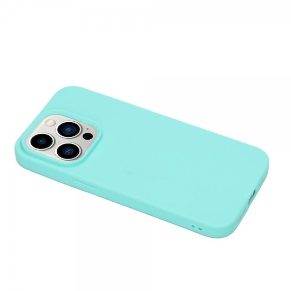 iPhone 15 Pro Deksel TPU Lyseblå