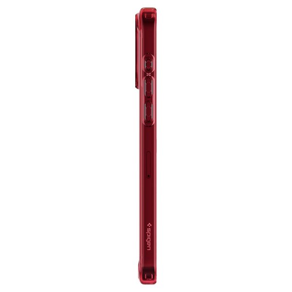 Spigen iPhone 15 Pro Deksel Ultra Hybrid Deep Red