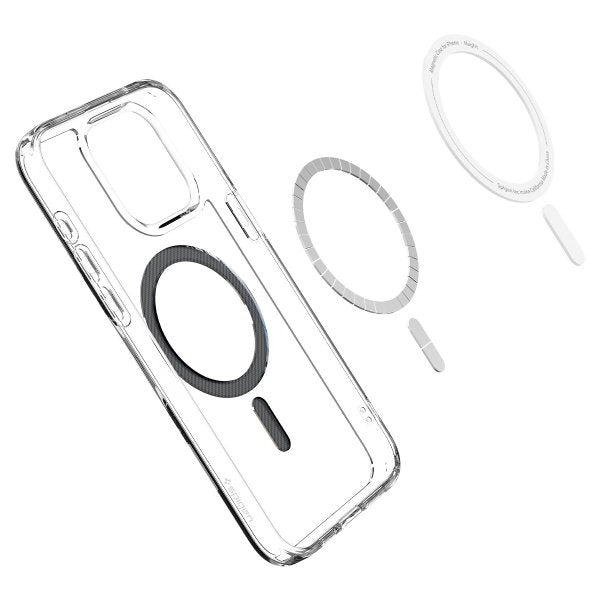 Spigen iPhone 15 Pro Deksel Ultra Hybrid MagFit Carbon Fiber