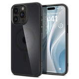 Spigen iPhone 15 Pro Deksel Ultra Hybrid MagFit Frost Black