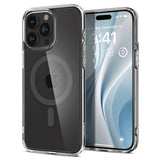 Spigen iPhone 15 Pro Deksel Ultra Hybrid MagFit Graphite