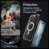 Spigen iPhone 15 Pro Deksel Ultra Hybrid MagFit Hvit