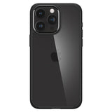 Spigen iPhone 15 Pro Deksel Ultra Hybrid Matte Matte Black