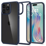 Spigen iPhone 15 Pro Deksel Ultra Hybrid Navy Blue