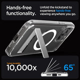 Spigen iPhone 15 Pro Deksel Ultra Hybrid S MagFit Crystal Clear