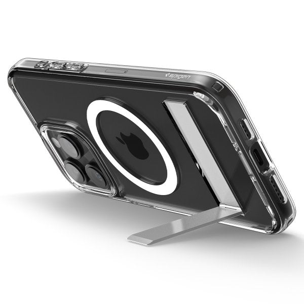 Spigen iPhone 15 Pro Deksel Ultra Hybrid S MagFit Crystal Clear