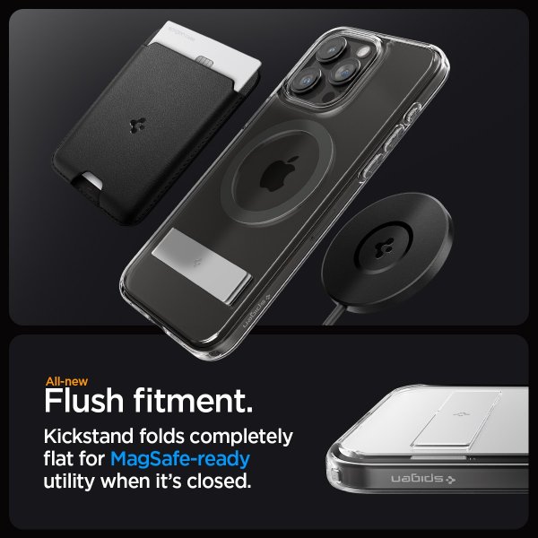 Spigen iPhone 15 Pro Deksel Ultra Hybrid S MagFit Graphite
