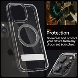 Spigen iPhone 15 Pro Deksel Ultra Hybrid S MagFit Graphite