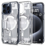 Spigen iPhone 15 Pro Deksel Ultra Hybrid Zero One MagFit Hvit