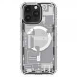 Spigen iPhone 15 Pro Deksel Ultra Hybrid Zero One MagFit Hvit