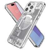 Spigen iPhone 15 Pro Deksel Ultra Hybrid Zero One MagFit Hvit