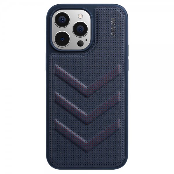 X-Level iPhone 15 Pro Deksel V-shape Blå