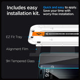 Spigen iPhone 15 Pro Skjermbeskytter GLAS.tR EZ Fit 2-pakning