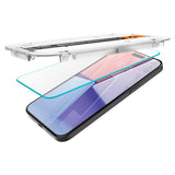 Spigen iPhone 15 Pro Skjermbeskytter GLAS.tR EZ Fit 2-pakning