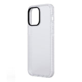 iPhone 15 Pro Deksel Støtsikker TPU Hvit