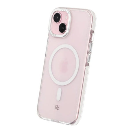 Rvelon iPhone 15 Deksel Forsterkede hjørner Hvit
