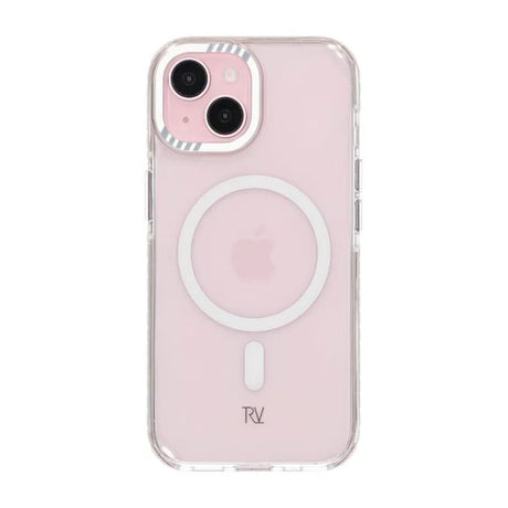 Rvelon iPhone 15 Deksel Forsterkede hjørner Hvit
