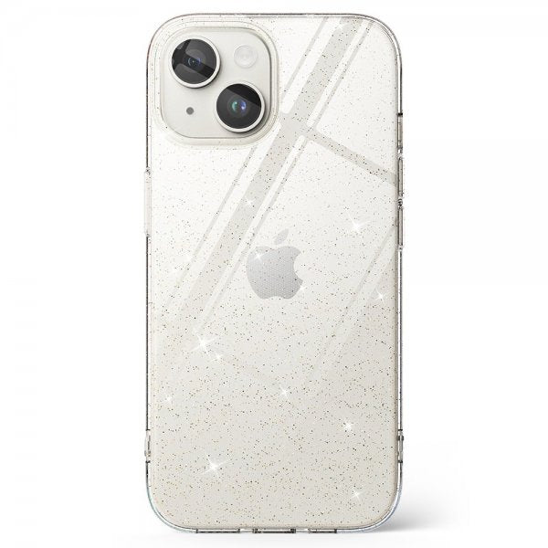 Ringke iPhone 15 Deksel Air Glitter Clear