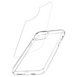 Spigen iPhone 15 Deksel Air Skin Hybrid Crystal Clear
