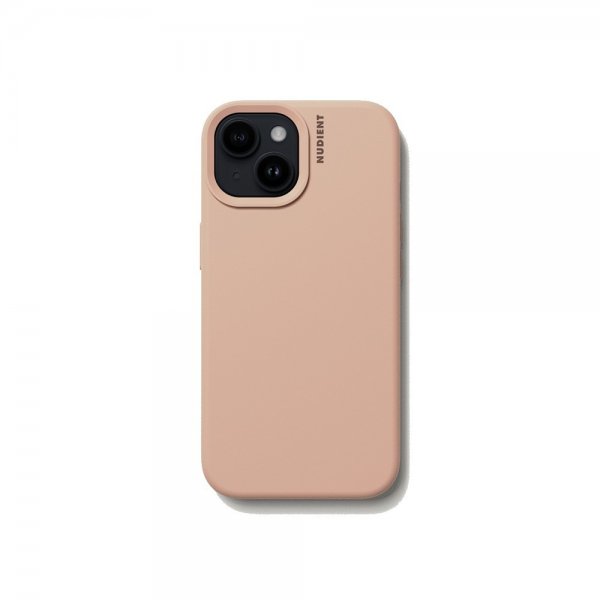 Nudient iPhone 15 Deksel Base Case Peach Orange