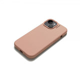 Nudient iPhone 15 Deksel Base Case Peach Orange