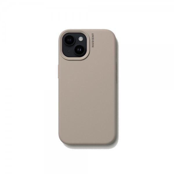 Nudient iPhone 15 Deksel Base Case Stone Beige