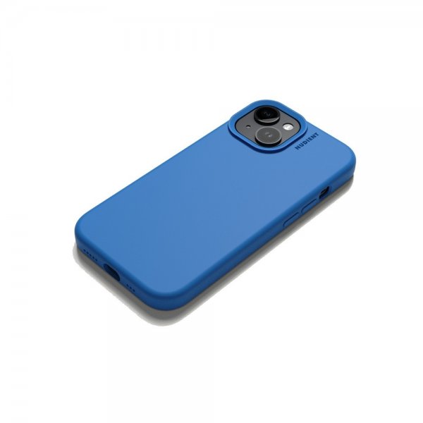 Nudient iPhone 15 Deksel Base Case Vibrant Blue