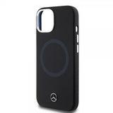 Mercedes Benz iPhone 15 Deksel Bicolor MagSafe Svart