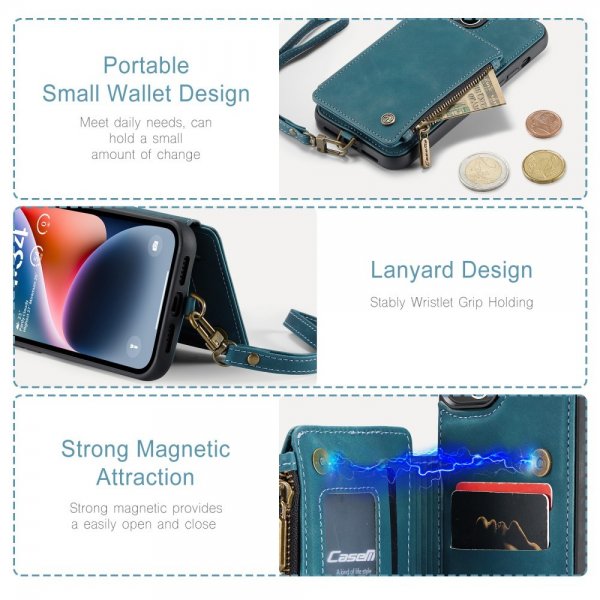 CaseMe iPhone 15 Deksel C20 Series Petrol