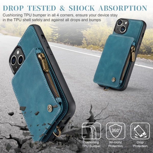 CaseMe iPhone 15 Deksel C20 Series Petrol