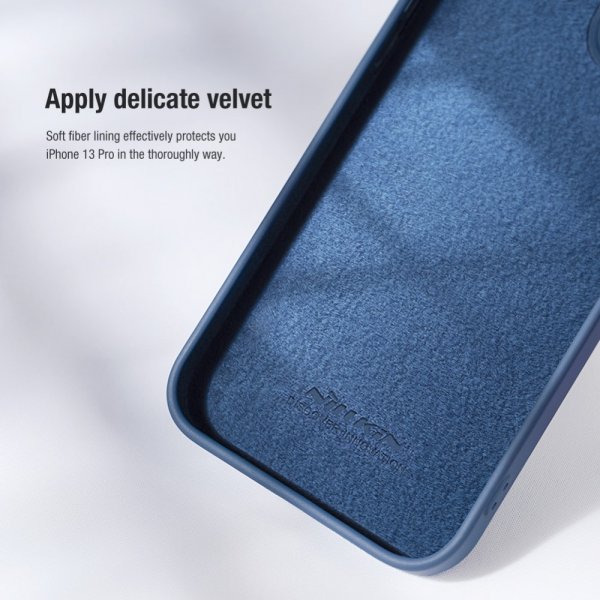 Nillkin iPhone 15 Deksel CamShield Silky Grønn