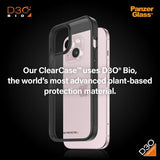 PanzerGlass iPhone 15 Deksel ClearCase D3O Svart