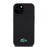 Lacoste iPhone 15 Deksel Croc Logo MagSafe Svart