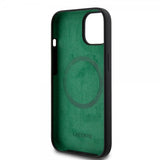 Lacoste iPhone 15 Plus Deksel Croc Logo MagSafe Svart