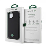 Lacoste iPhone 15 Plus Deksel Croc Logo MagSafe Svart