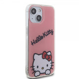 Hello Kitty iPhone 15 Deksel Daydreaming Crossbody Rosa