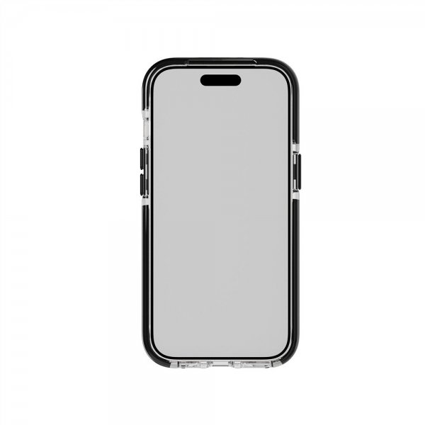 Tech21 iPhone 13/14/15/16e/17e Deksel Evo Crystal Kick MagSafe Clear/Black