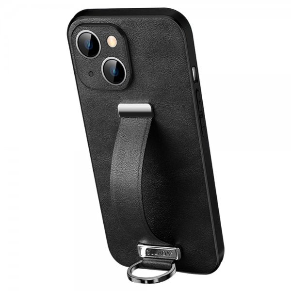 Sulada iPhone 15 Deksel Fashion Series Svart