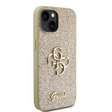 Guess iPhone 15 Deksel Fixed Glitter Gull