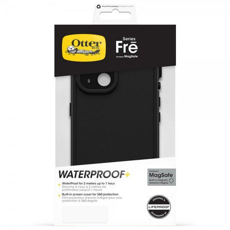 Otterbox iPhone 15 Deksel Fre MagSafe Svart